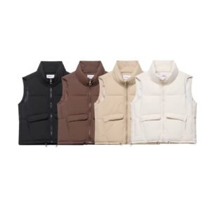 Aspen Luxe Quilted Puffer Women Vest Jacket