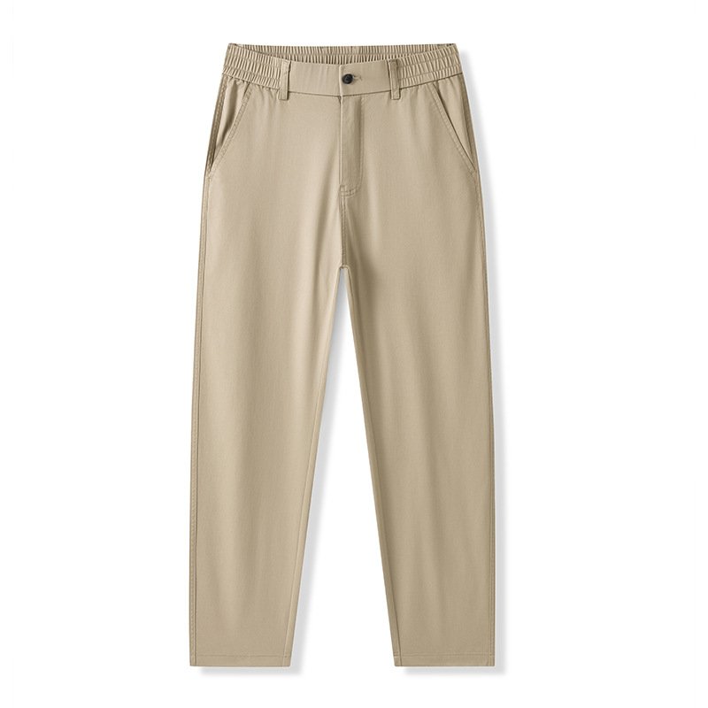 Straight Leg Cotton Mens Trousers Pants - Image 5
