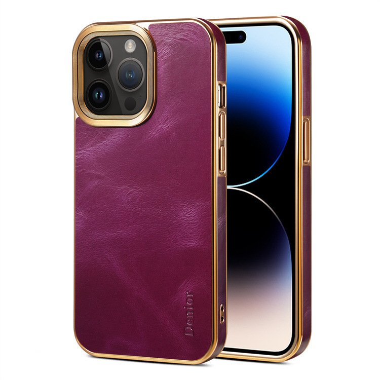 Heritage Luxe Leather iPhone Case - Image 10