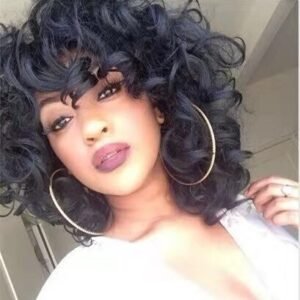 Big Bouncy Barrel Curls Hair Wig