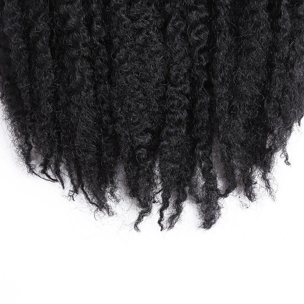Long Curly Kinky Afro Hair Wig - Image 3
