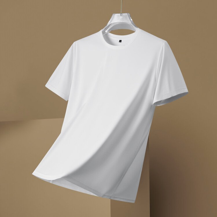 Short Sleeves Cotton Men T-shirt - Image 5