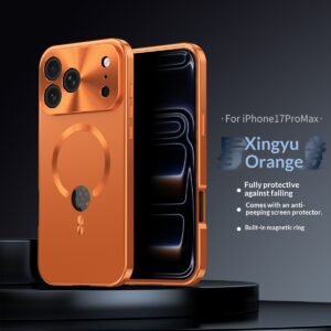 MagShield Luxe Metal Phone Case – Magnetic Anti-Peep Protection