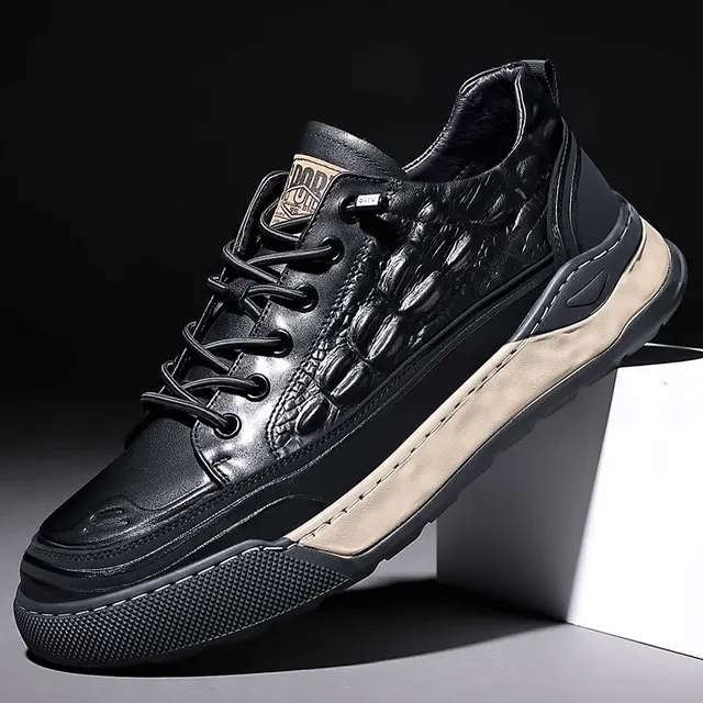 Lace Up Genuine Leather Men Shoe - Image 8