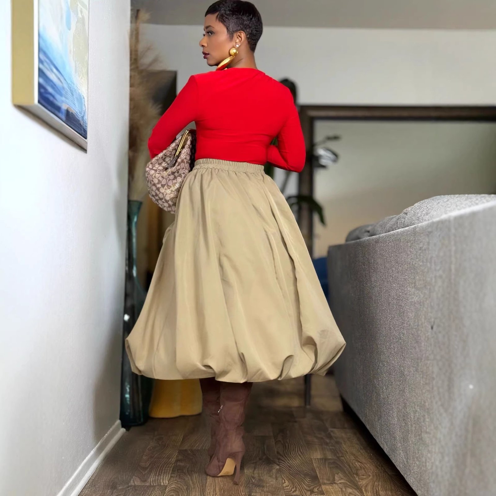 The Kensington Bloom Couture Bubble Skirt - Image 4