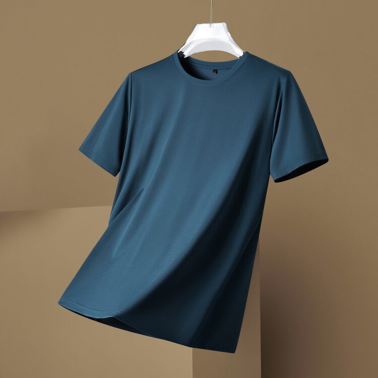 Short Sleeves Cotton Men T-shirt - Image 4
