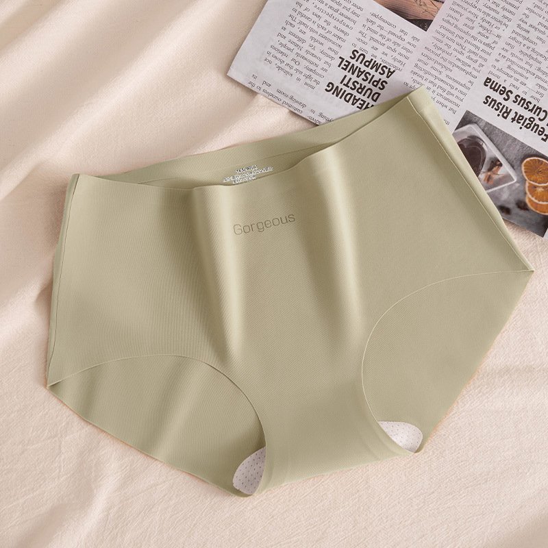 Ice Silk Antibacterial Crotch Seamless Women Underwear - Image 2
