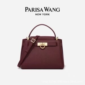 Women’s Premium Genuine Leather Madison Tote Bag – Retro Top-Handle Shoulder Bag & Crossbody Commuter Purse