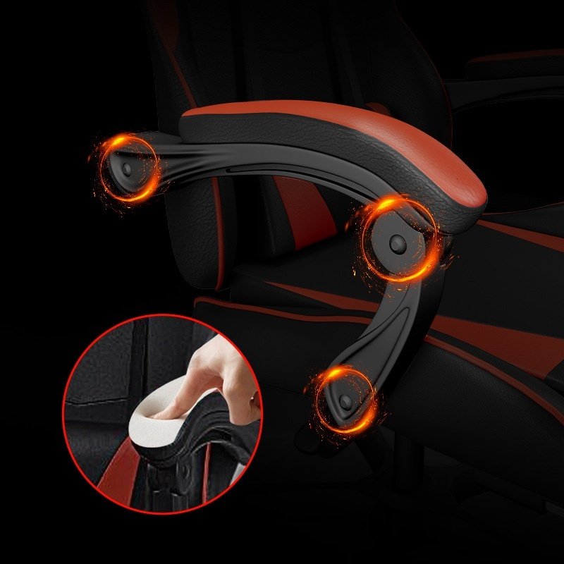 TitanX Reclining Massage Gaming Chair with Footrest & Lumbar Support | Ergonomic E Sports Computer Chair - Image 2