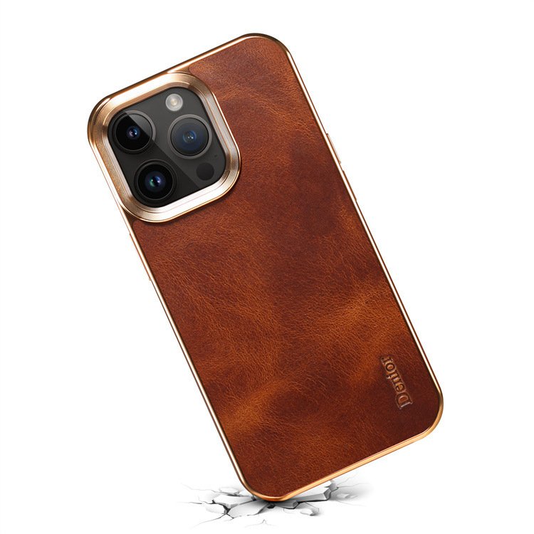 Heritage Luxe Leather iPhone Case - Image 2