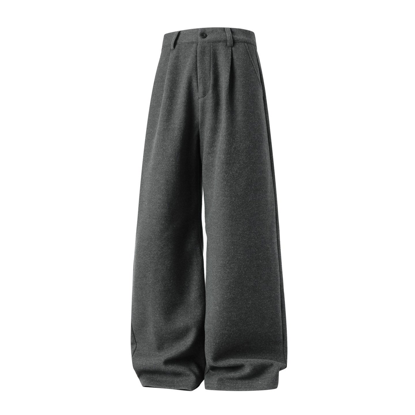 Men's Urban Wool-Blend Relaxed Pleated Trousers - Image 3