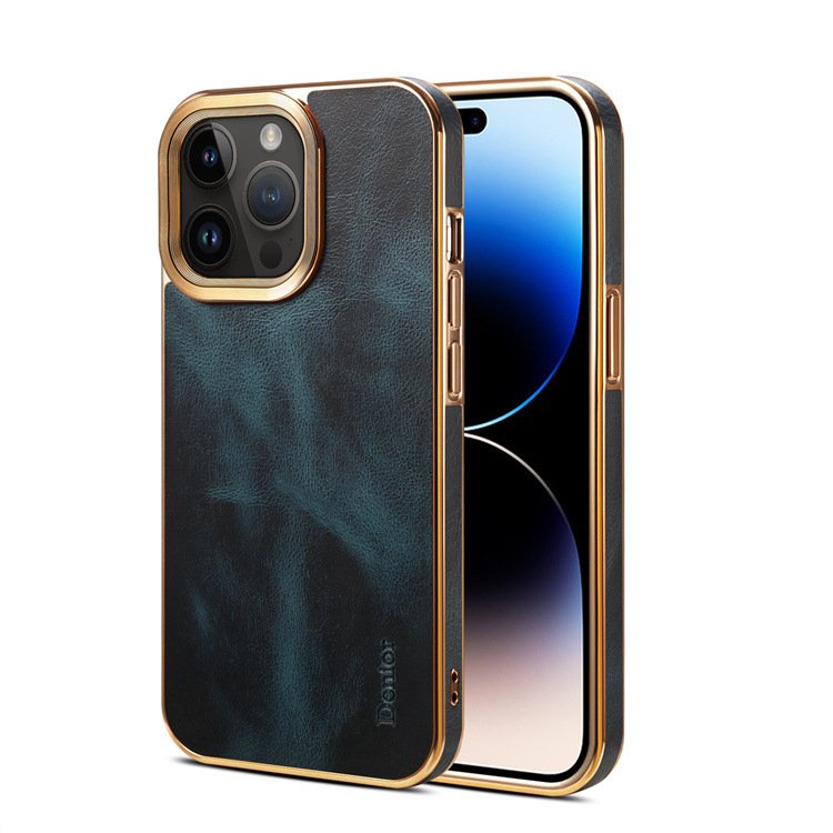 Heritage Luxe Leather iPhone Case - Image 6