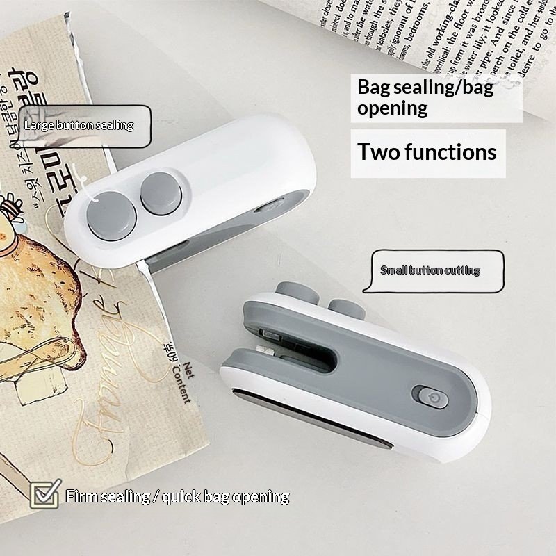 Mini 2 In 1 Plastic Bag Heat Sealer - Image 3