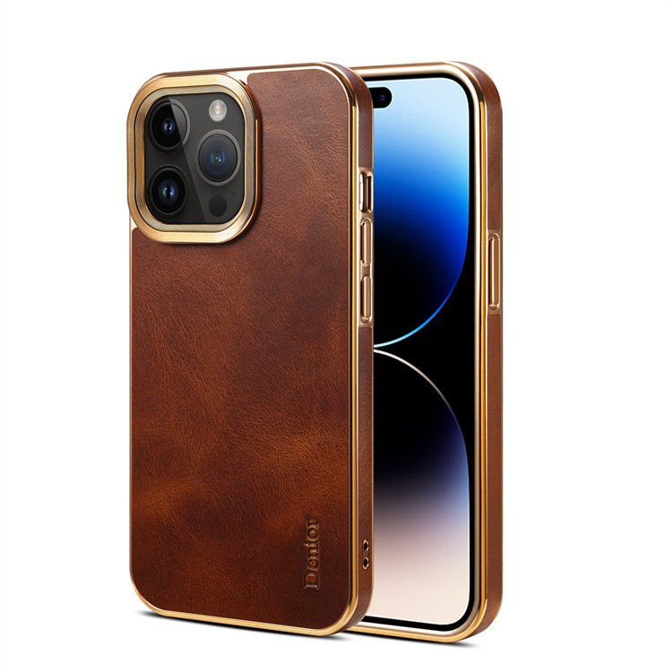 Heritage Luxe Leather iPhone Case - Image 9