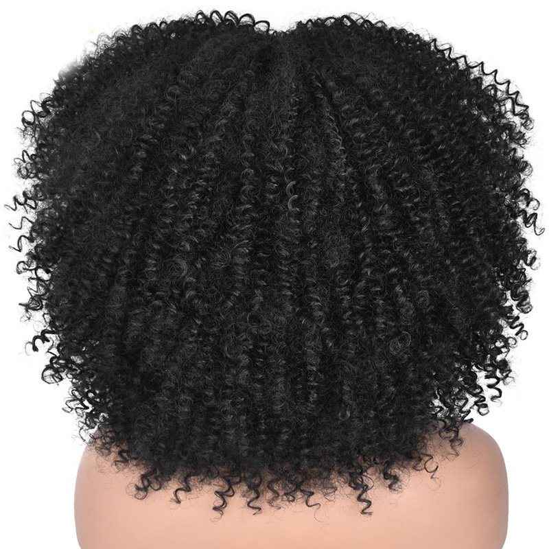 Naturally Curly Full Afro Wig - Image 3