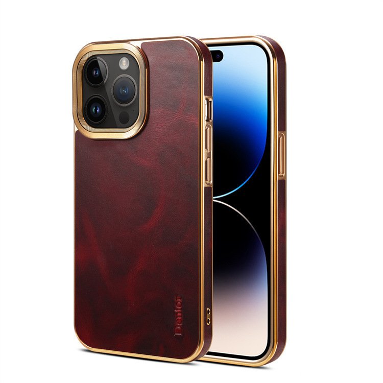 Heritage Luxe Leather iPhone Case - Image 5