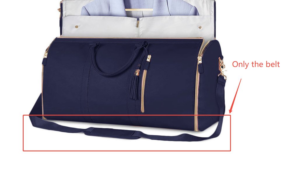 Large Capacity Travel Duffle Bag Women's Handbag Folding Suit Bag Waterproof Clothes Totes - Image 10