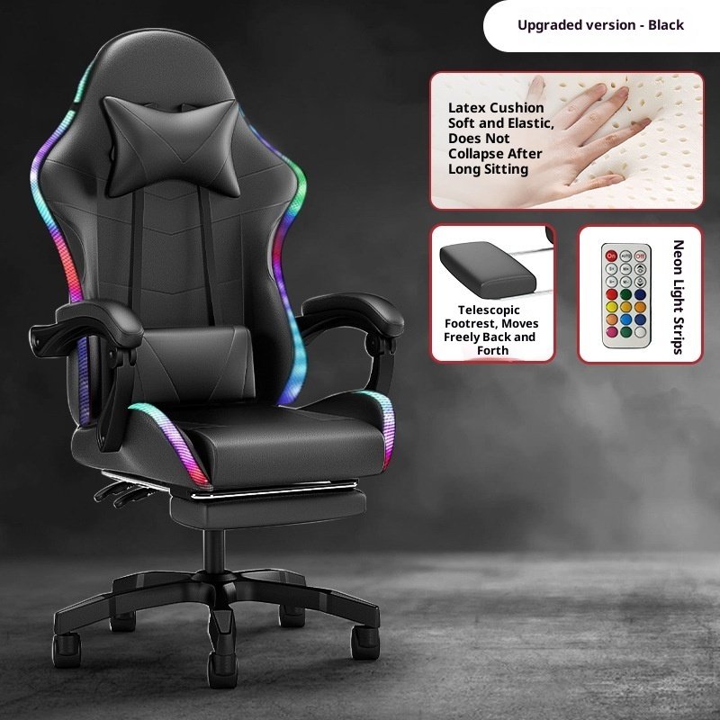 TitanX Reclining Massage Gaming Chair with Footrest & Lumbar Support | Ergonomic E Sports Computer Chair - Image 3