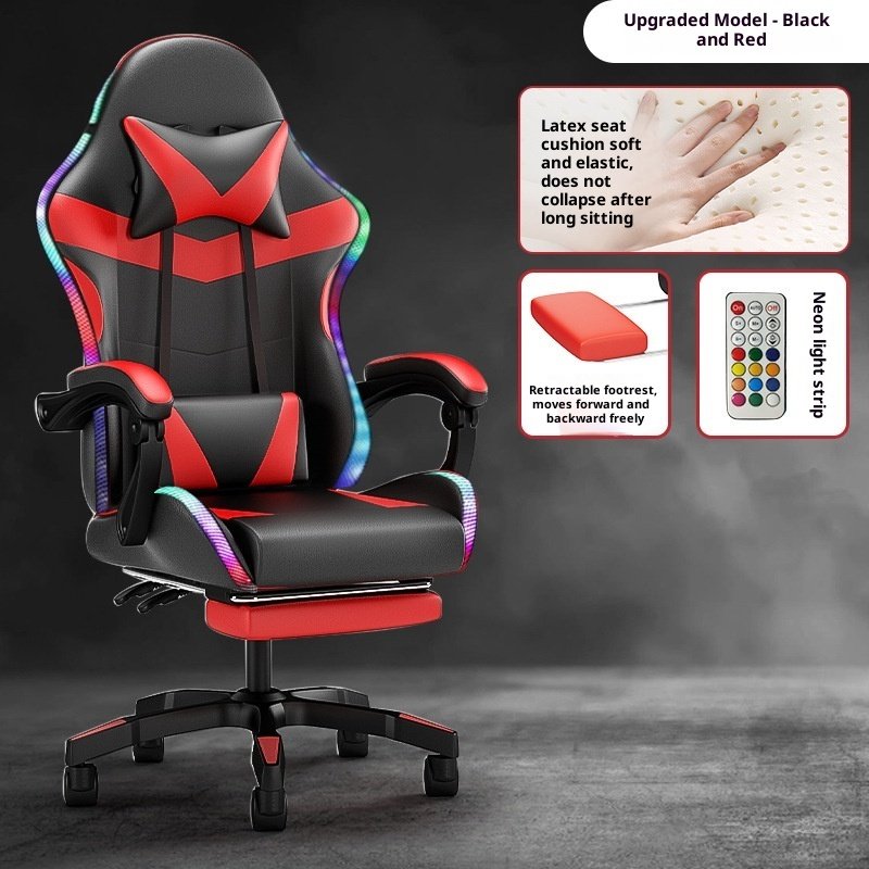 TitanX Reclining Massage Gaming Chair with Footrest & Lumbar Support | Ergonomic E Sports Computer Chair - Image 5