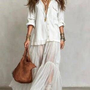 Bohemian maxi dress