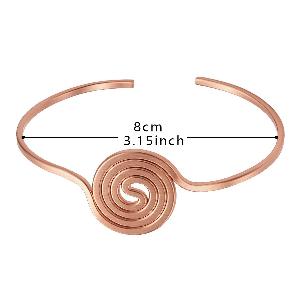 Pure Copper Adjustable Anklet - Image 5