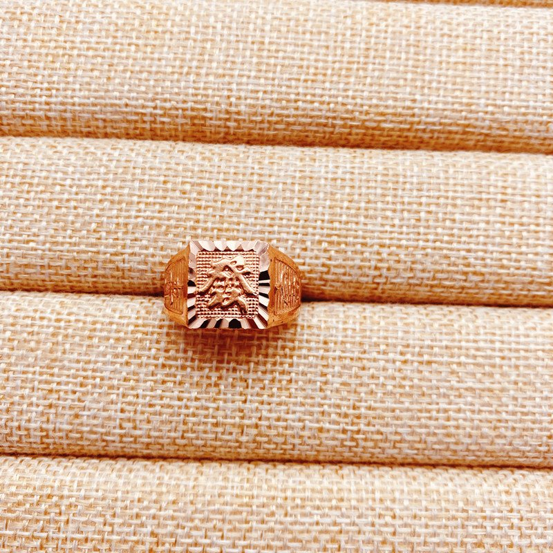 Designer Red Copper Ring - Image 2