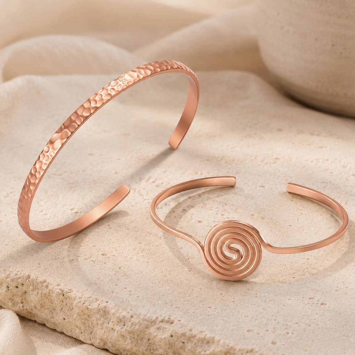 Pure Copper Adjustable Anklet