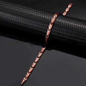 Pure Red Copper Instep Magnet Anklet Chain